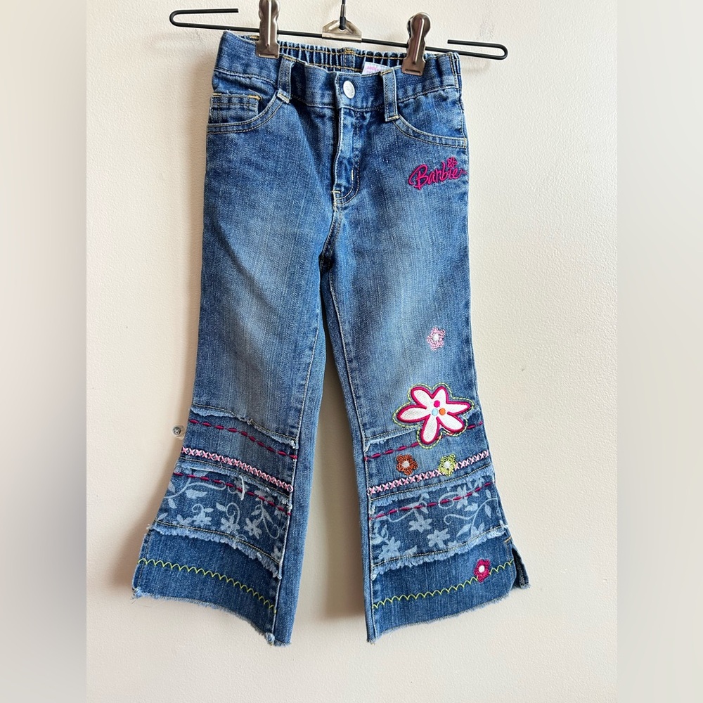 Vintage Barbie Toddler Jeans 4T